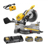 DeWALT DHS780T2A XPS FLEXVOLT leņķa zāģis 2x6 Ah